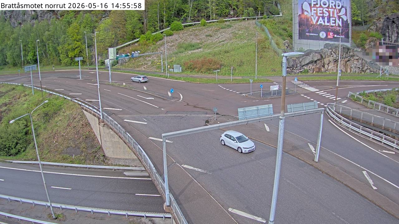 Brattåsmotet norrut