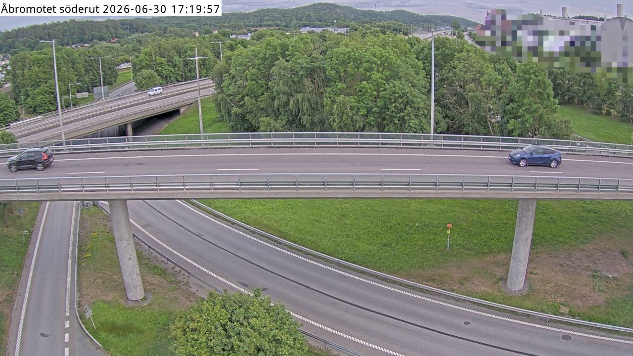 Åbromotet söderut
