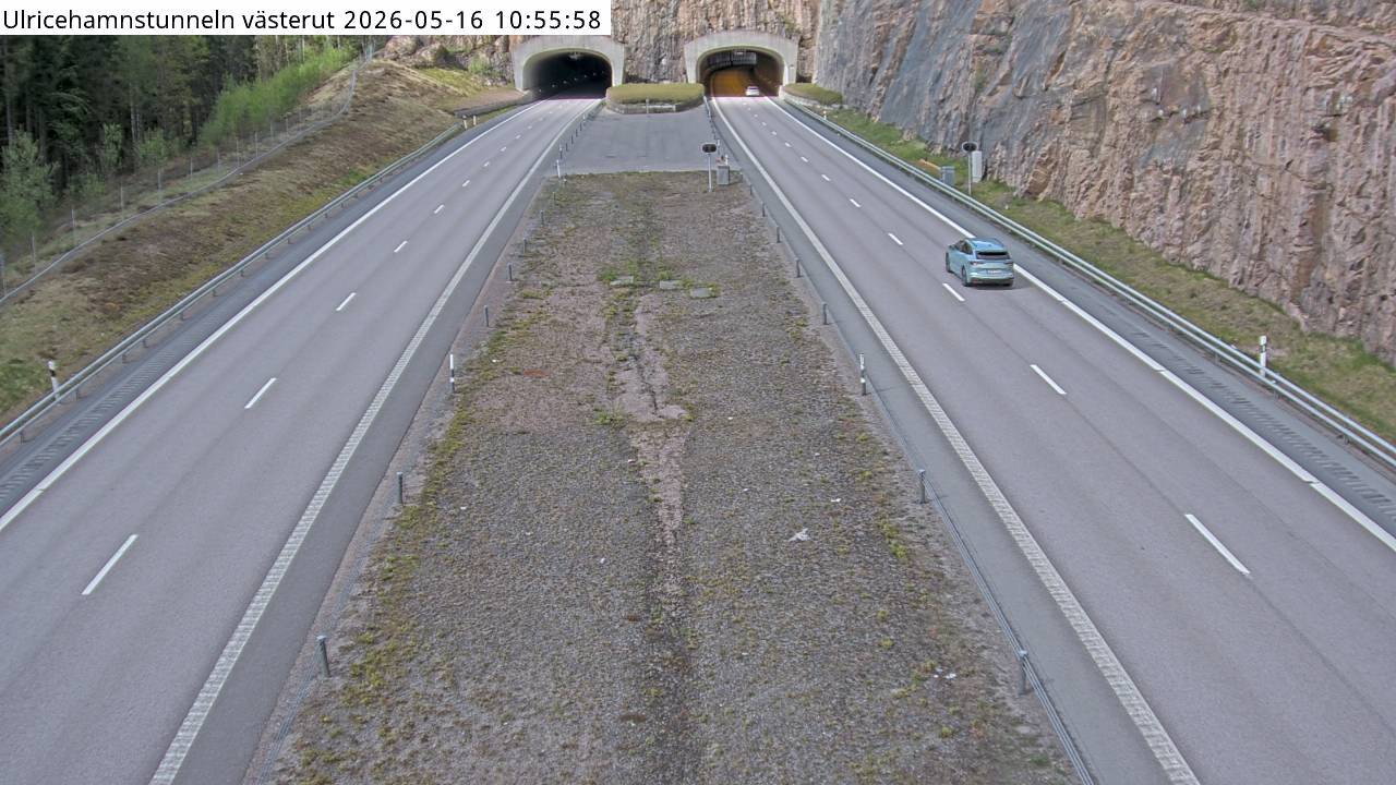 Ulricehamnstunneln västerut