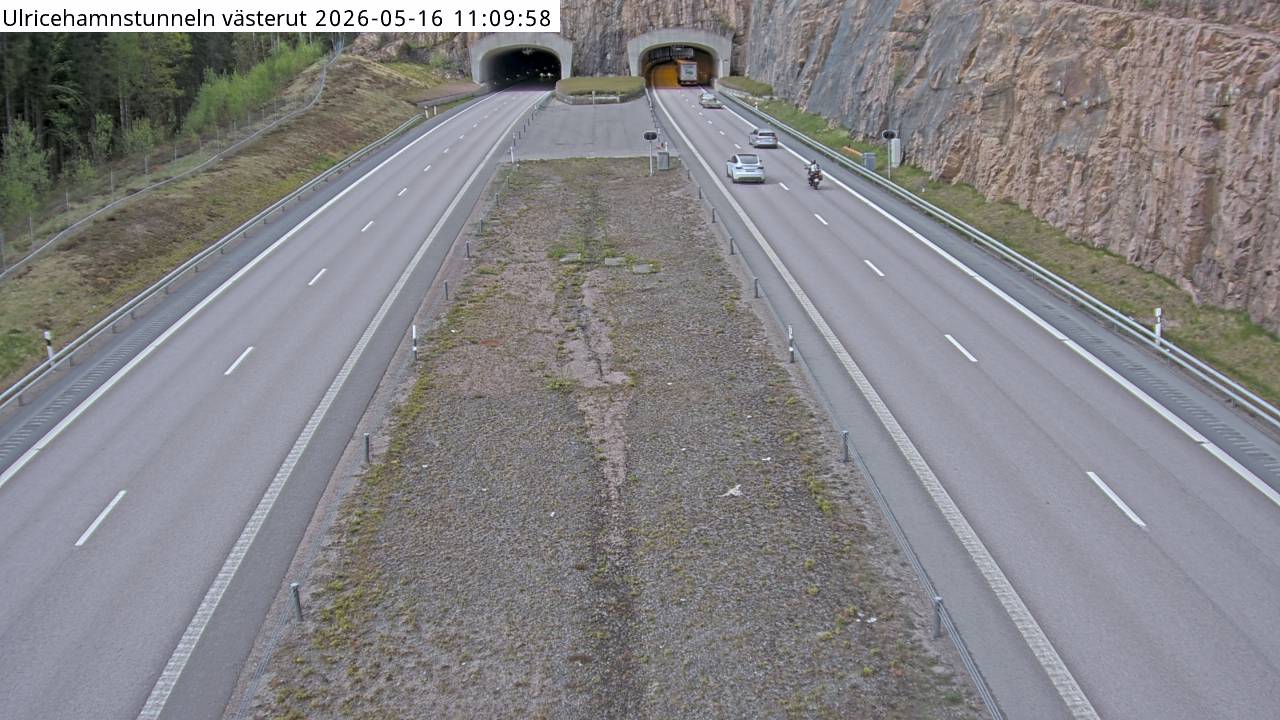 Ulricehamnstunneln västerut