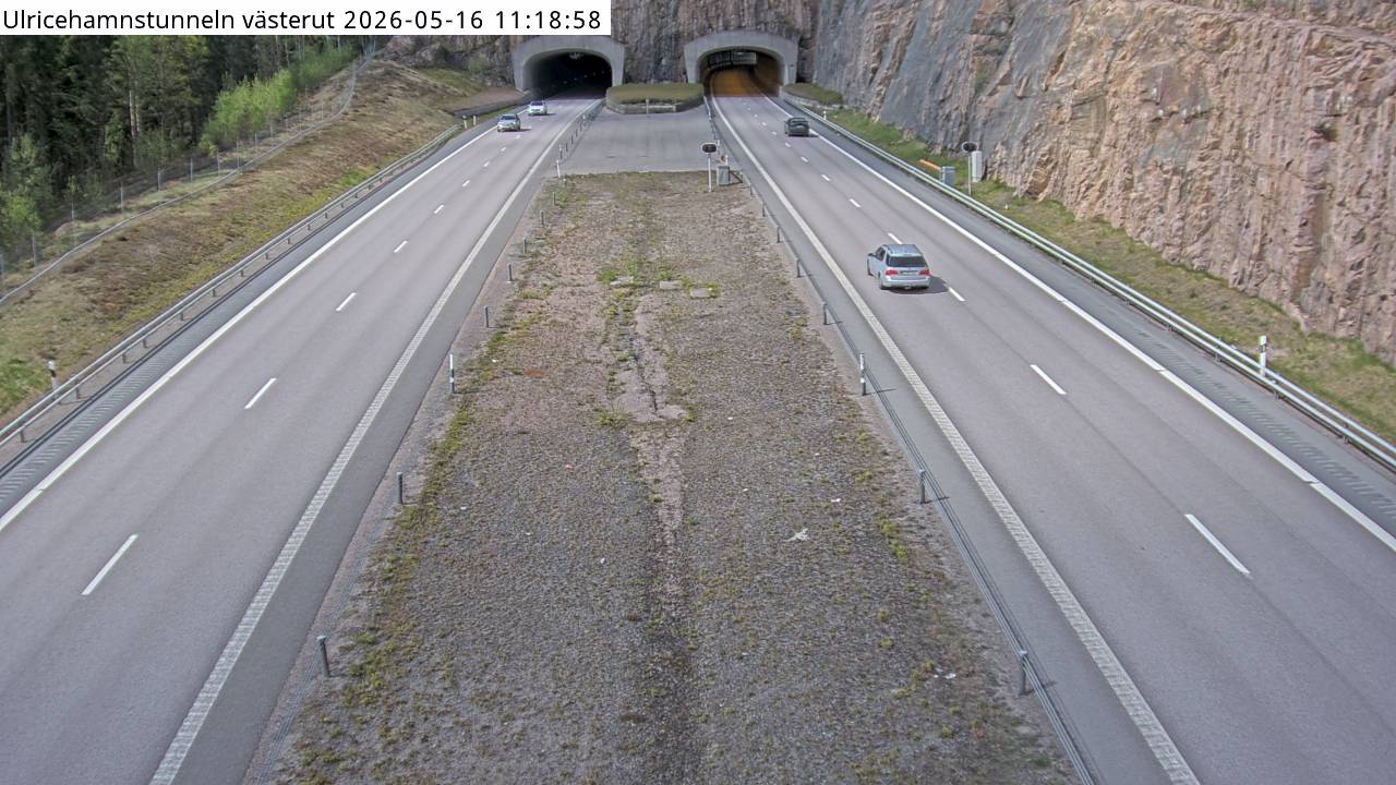 Ulricehamnstunneln västerut