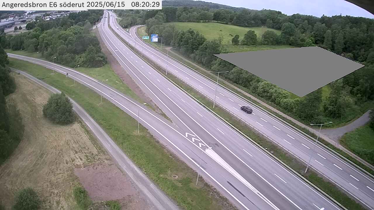 Trafikkamera - Angeredsbron söderut