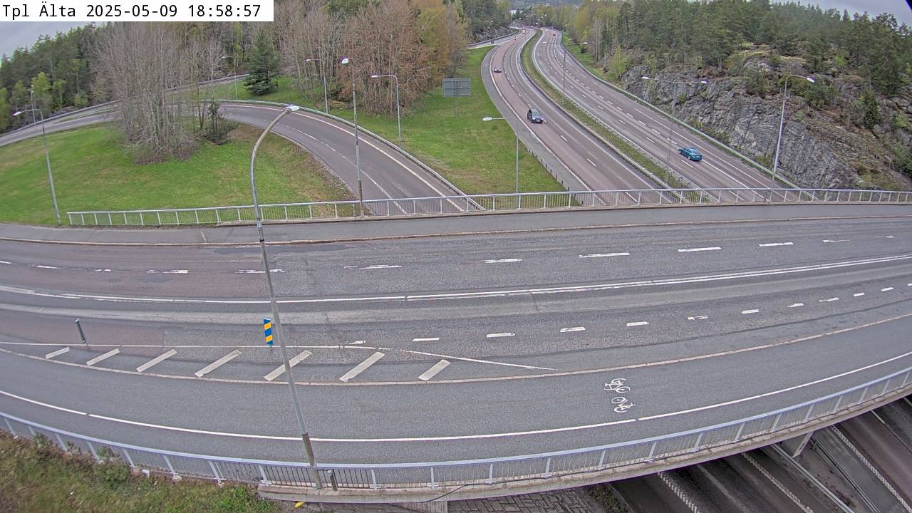 Trafikkamera - Tyresövägen, Trafikplats Älta
