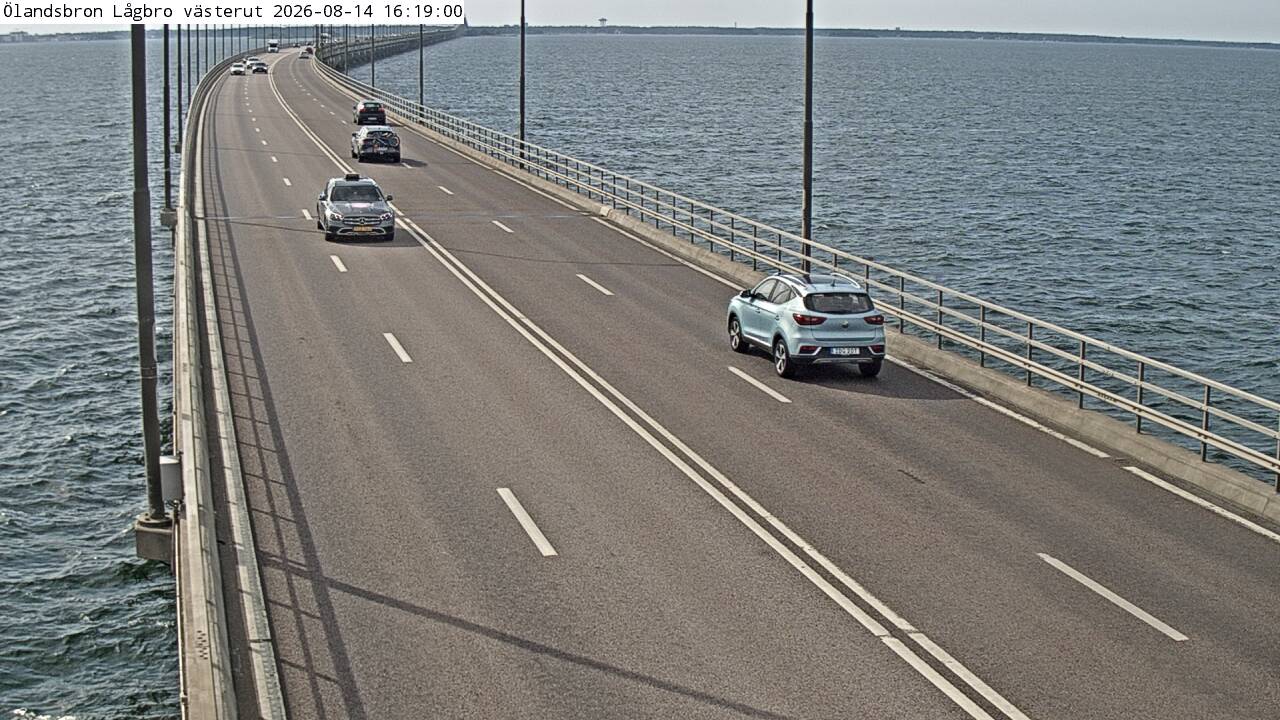 Ölandsbron Lågbro västerut
