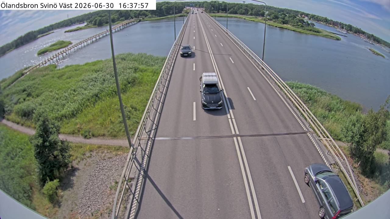 Ölandsbron Svinö västerut