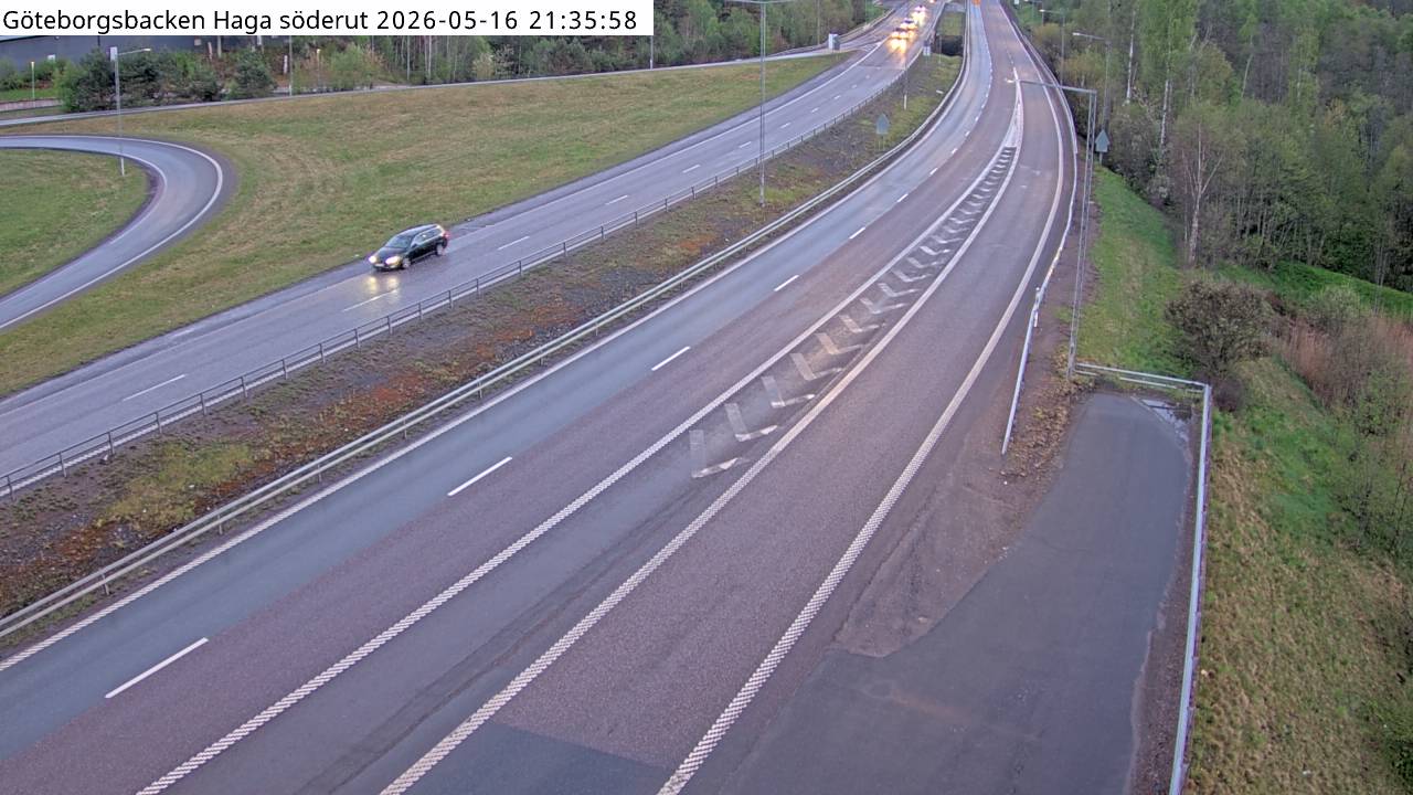 Göteborgsbacken Haga söderut