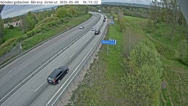 Göteborgsbacken Bårarp (Ö) mot Jönköping