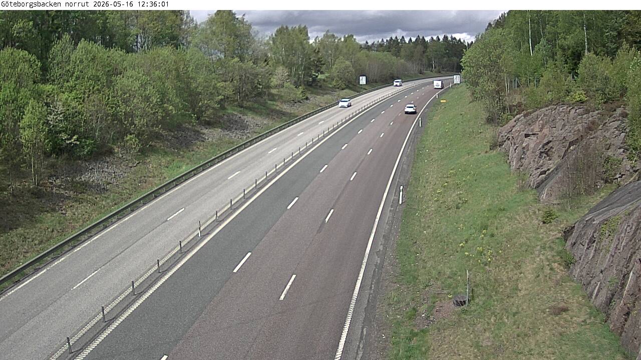 Göteborgsbacken norrut