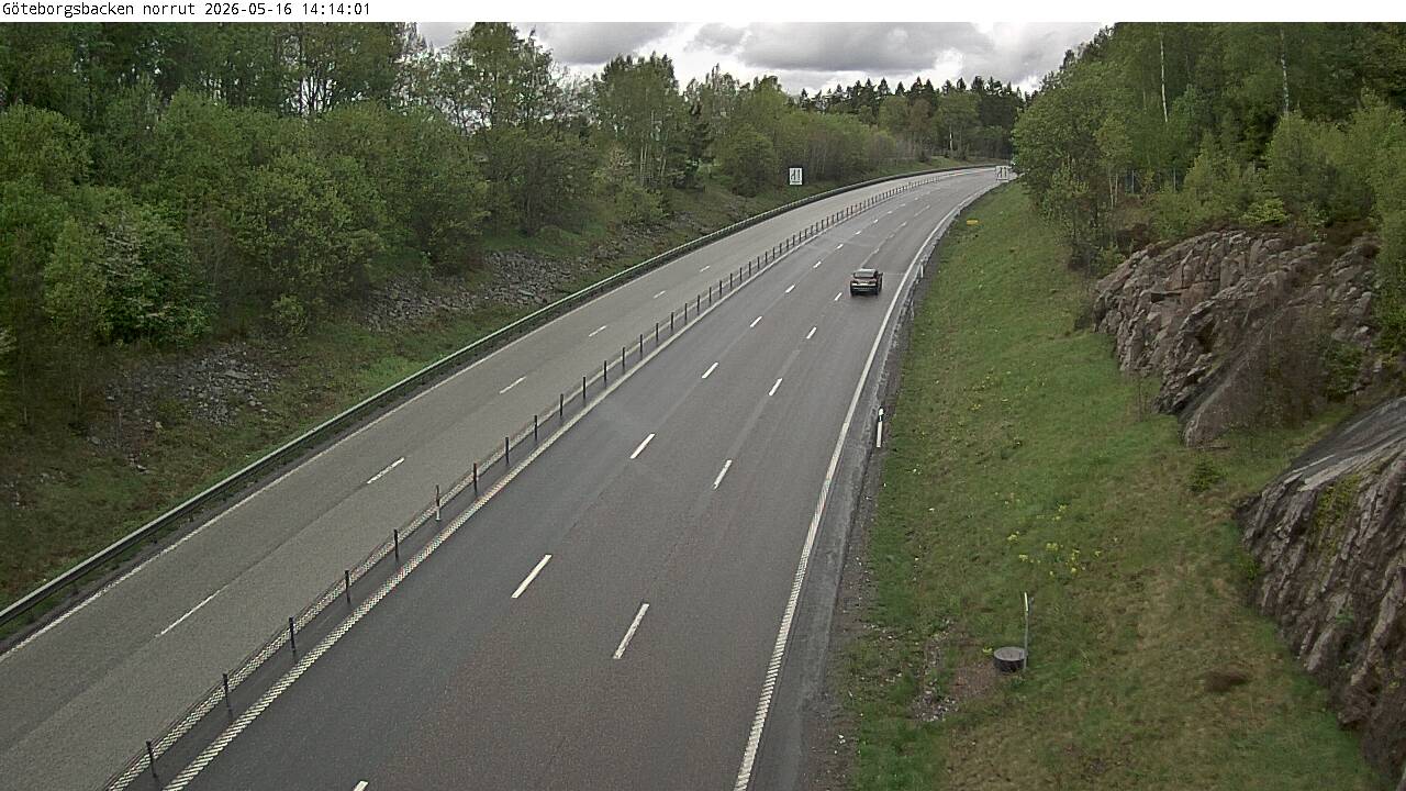 Göteborgsbacken norrut