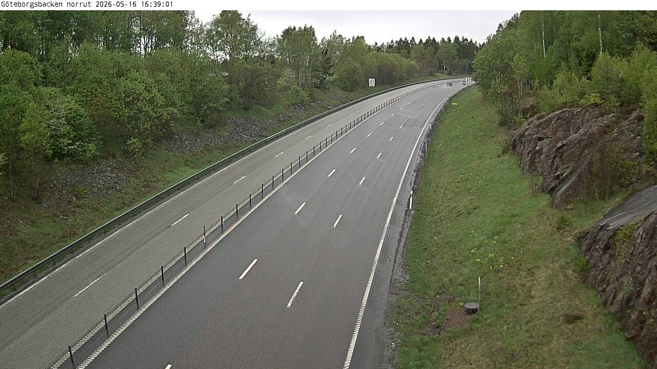 Göteborgsbacken norrut