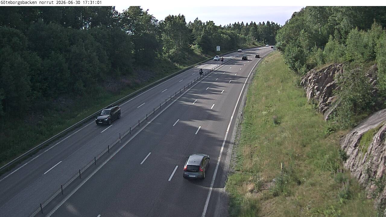 Göteborgsbacken norrut