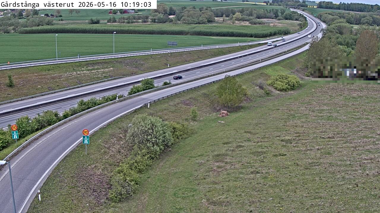Gårdstånga västerut