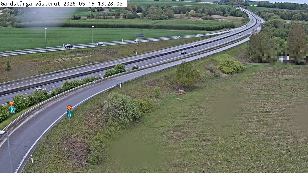 Gårdstånga västerut