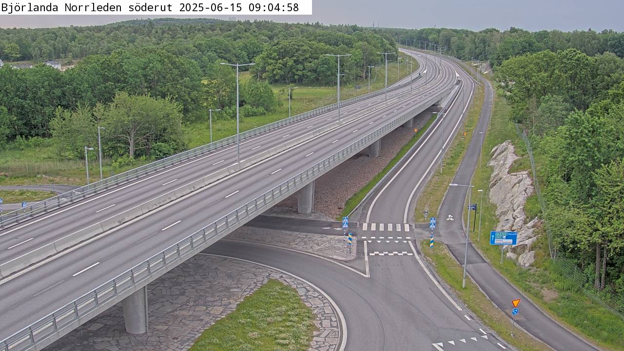 Trafikkamera - Björlanda Söderut