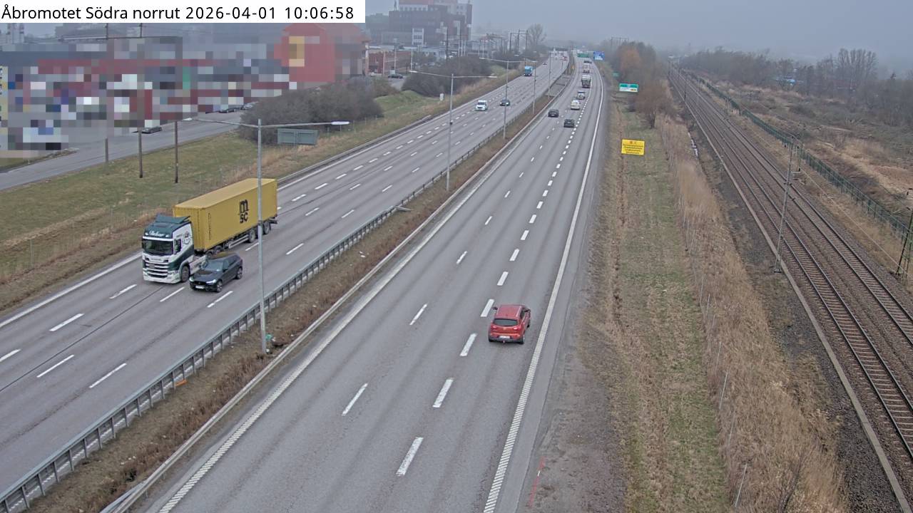 Åbromotet Södra norrut