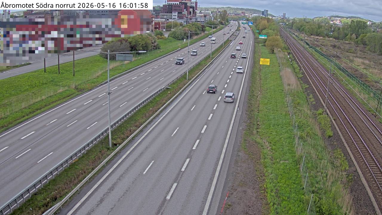 Åbromotet Södra norrut