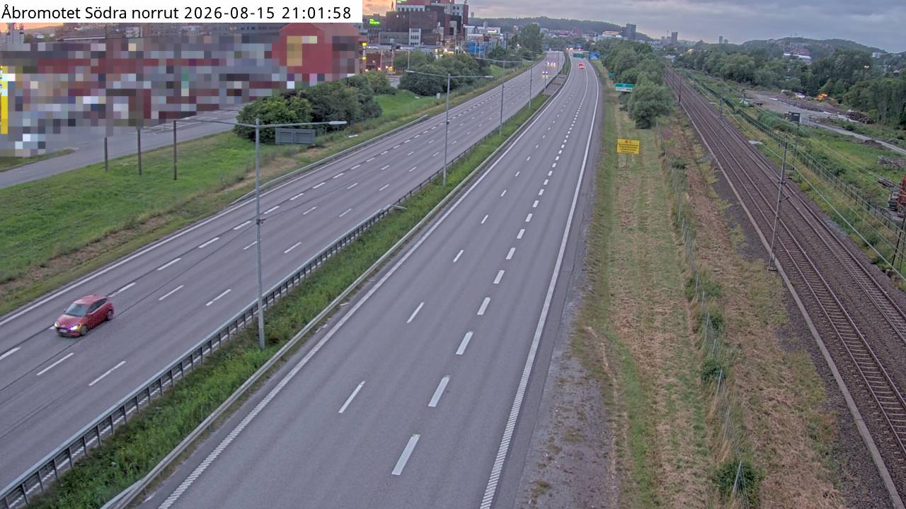 Åbromotet Södra norrut