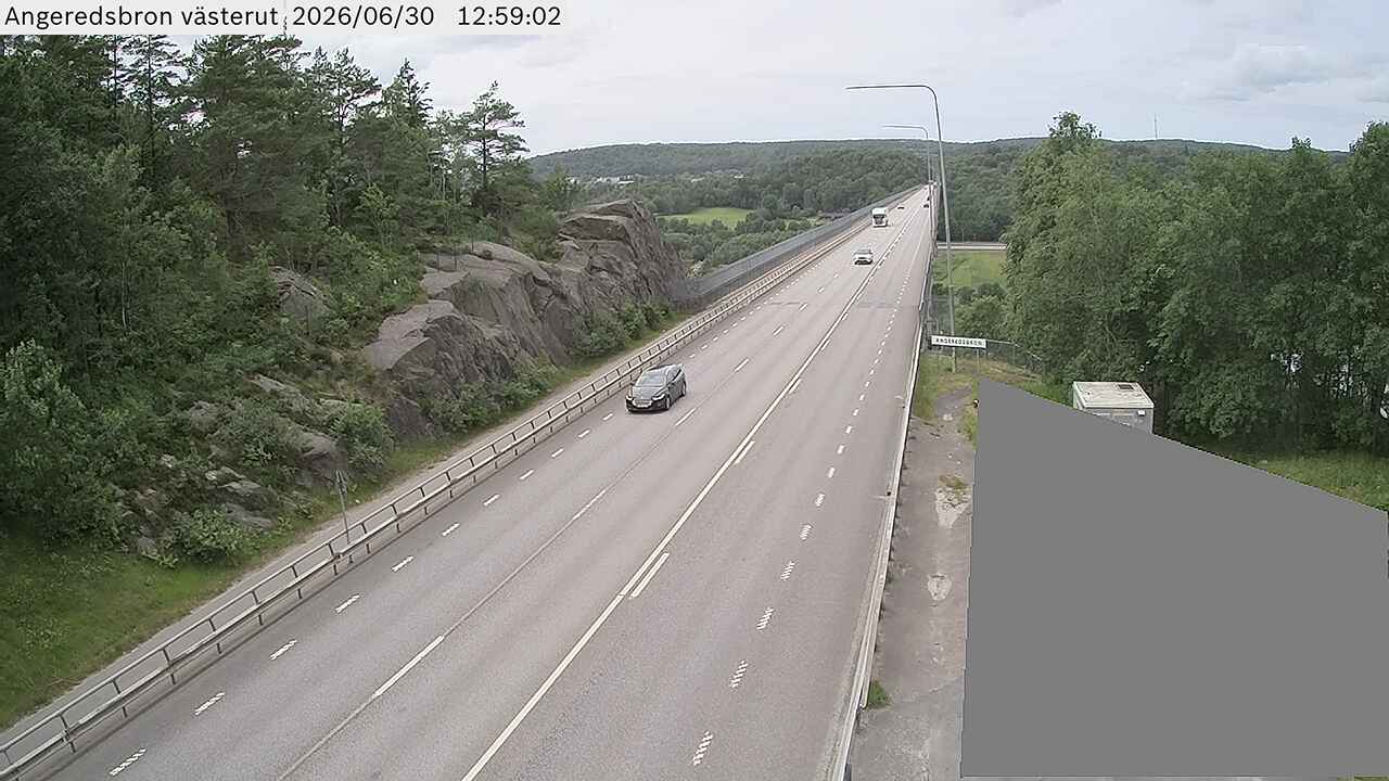 Angeredsbron västerut