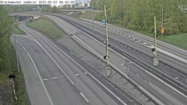 Lundbytunneln Väst Bräcke (V) mot Torslanda