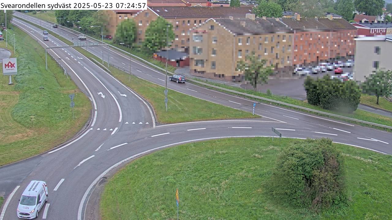 Trafikkamera - Alingsås, E20 Svearondellen, sydväst