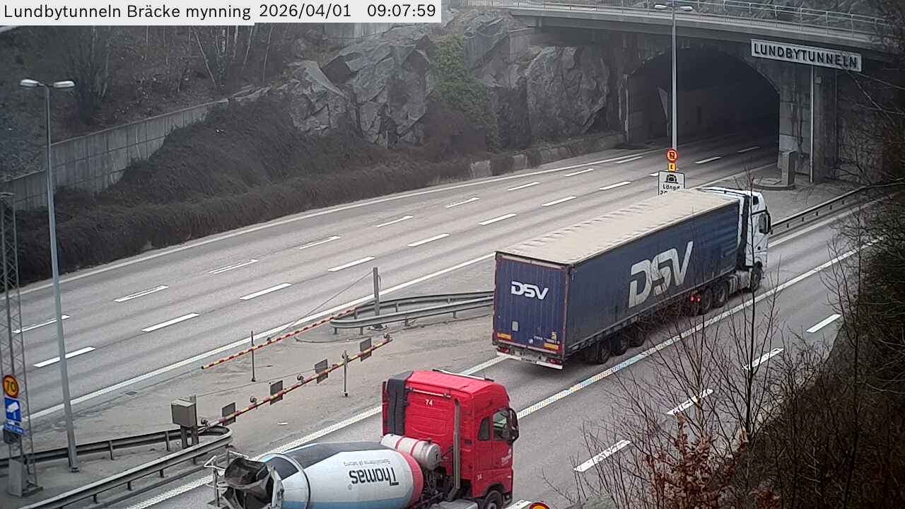 Lundbytunneln Bräcke mynning