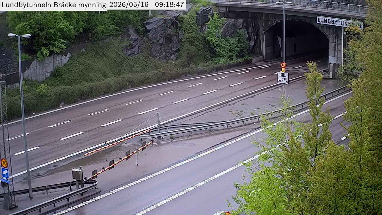Lundbytunneln Bräcke mynning