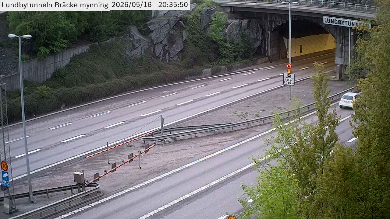 Lundbytunneln Bräcke mynning