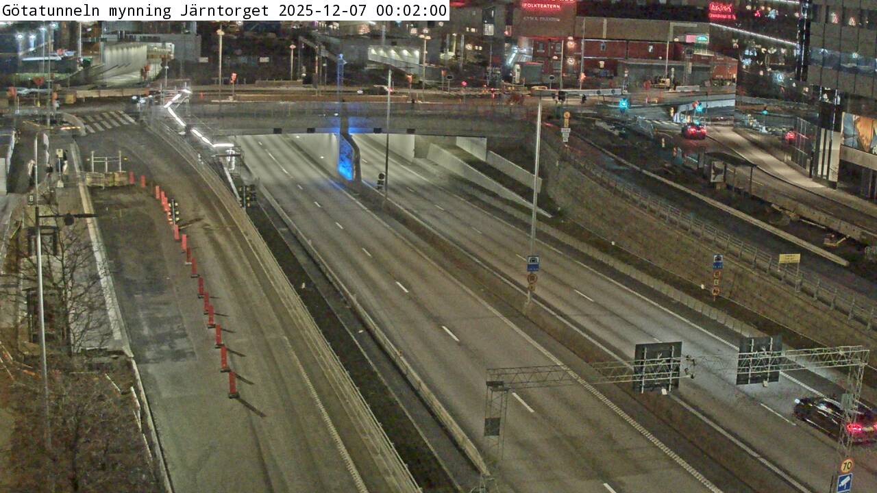 Götatunneln mynning Järntorget