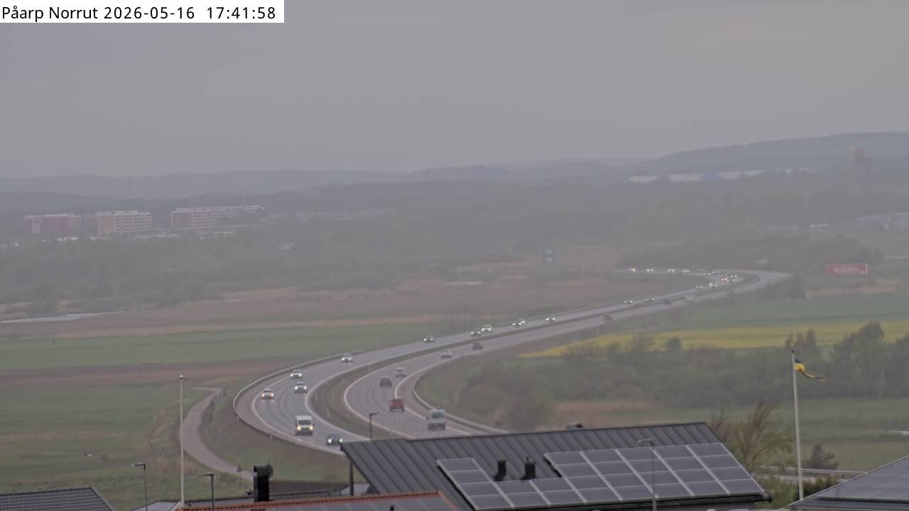 Påarp norrut