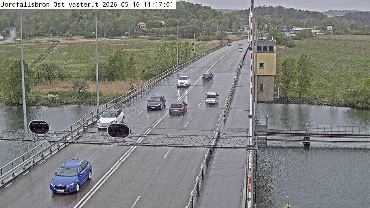 Jordfallsbron Öst västerut