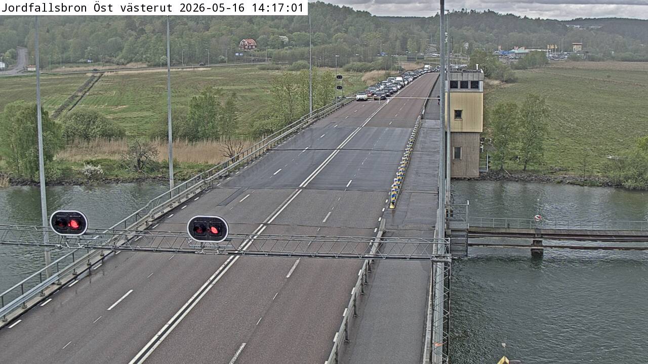Jordfallsbron Öst västerut