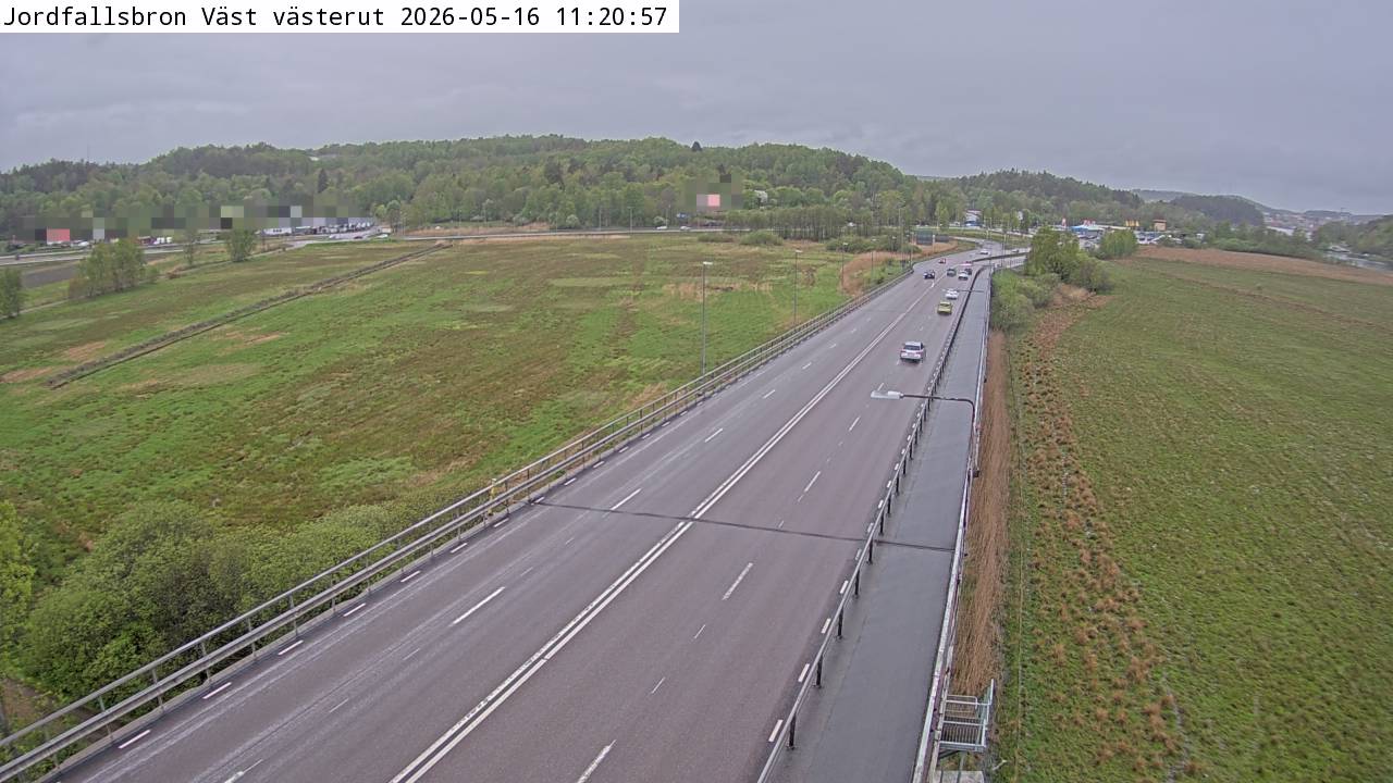 Jordfallsbron Väst västerut