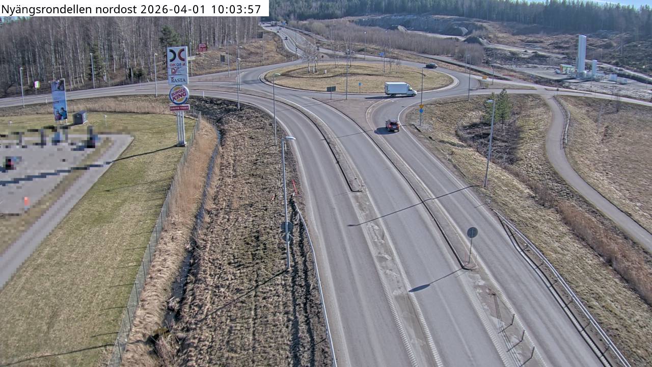 Nyängsrondellen nordost