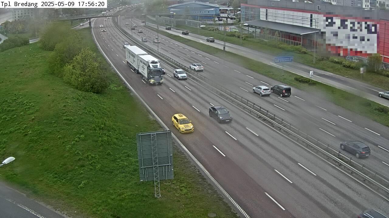 Trafikkamera - Södertäljevägen E4/E20, Bredäng