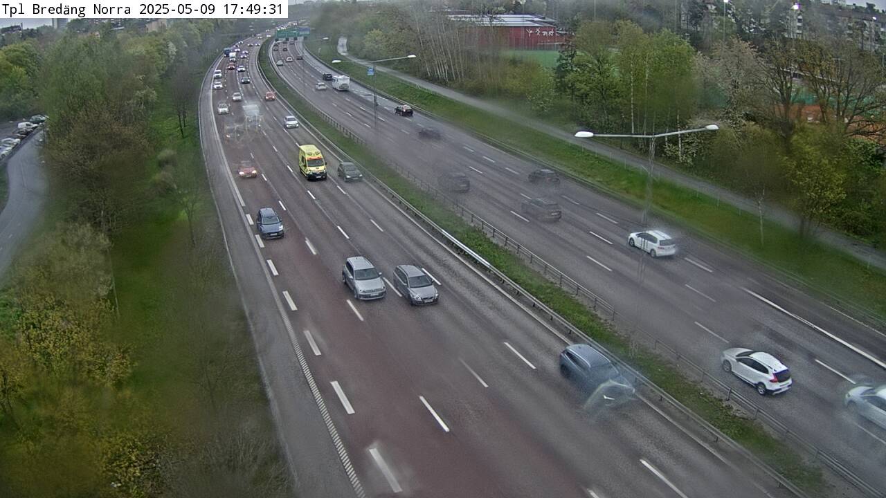 Trafikkamera - Södertäljevägen E4/E20, Bredäng norra
