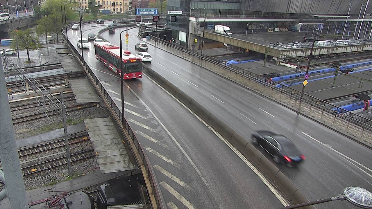 Trafikkamera - Tegelbacken, Centralbron