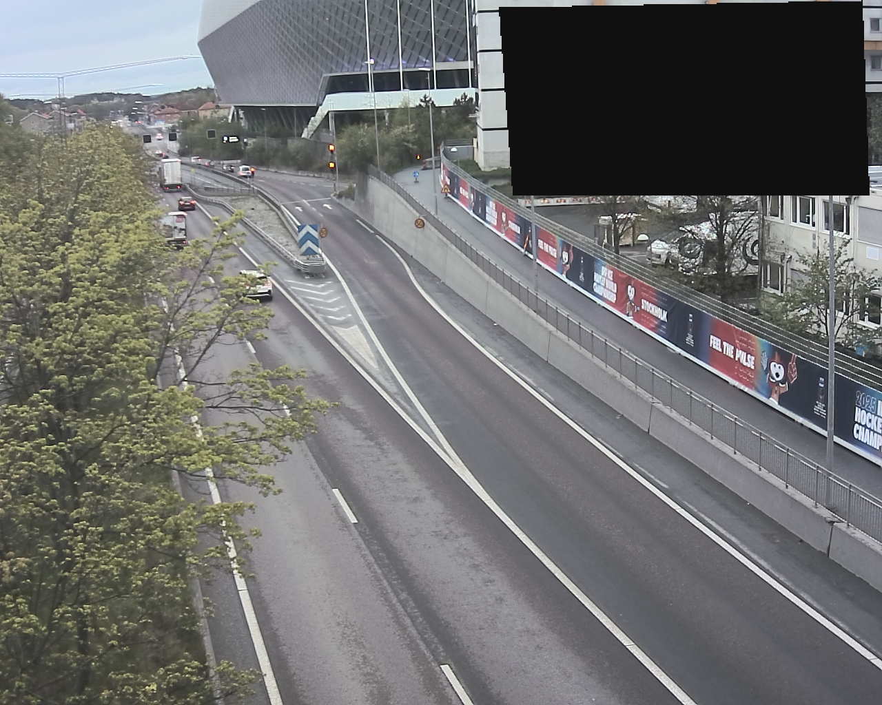 Trafikkamera - Nynäsvägen, Globen