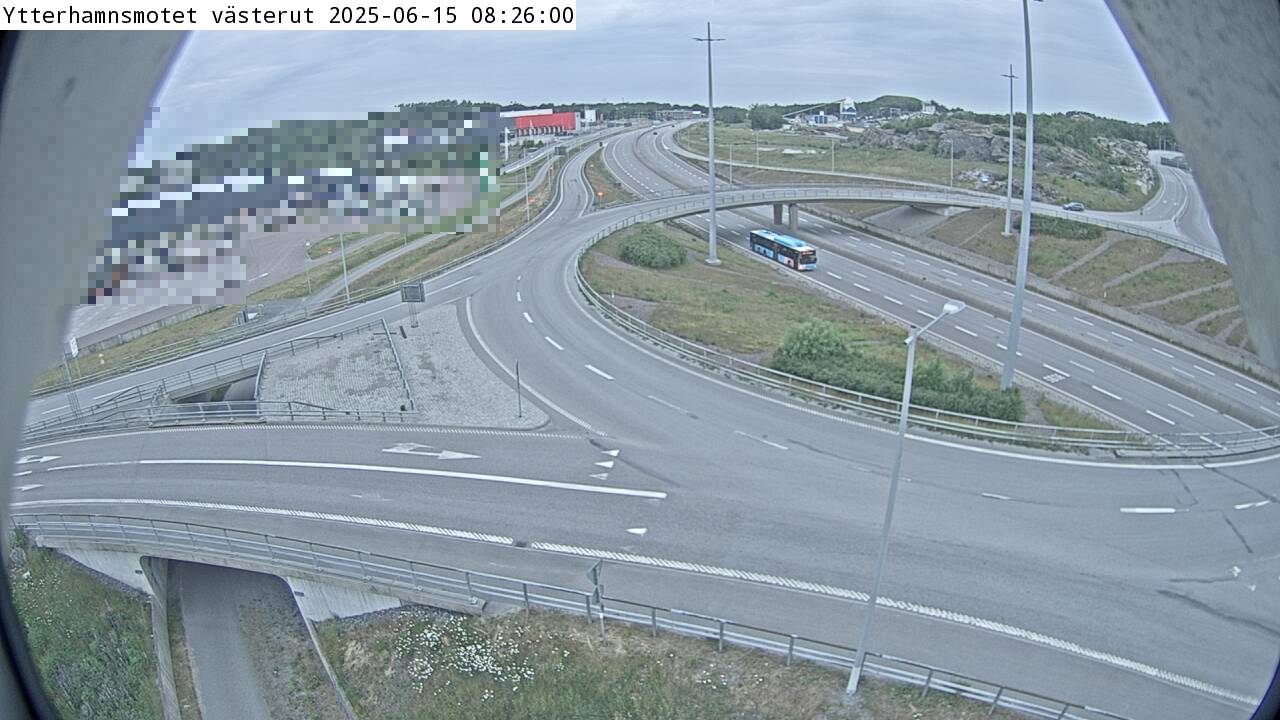 Trafikkamera - Ytterhamnsmotet västerut