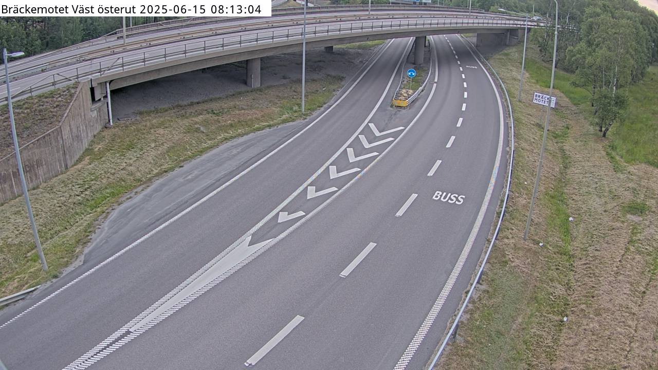 Trafikkamera - Bräckemotet Väst österut