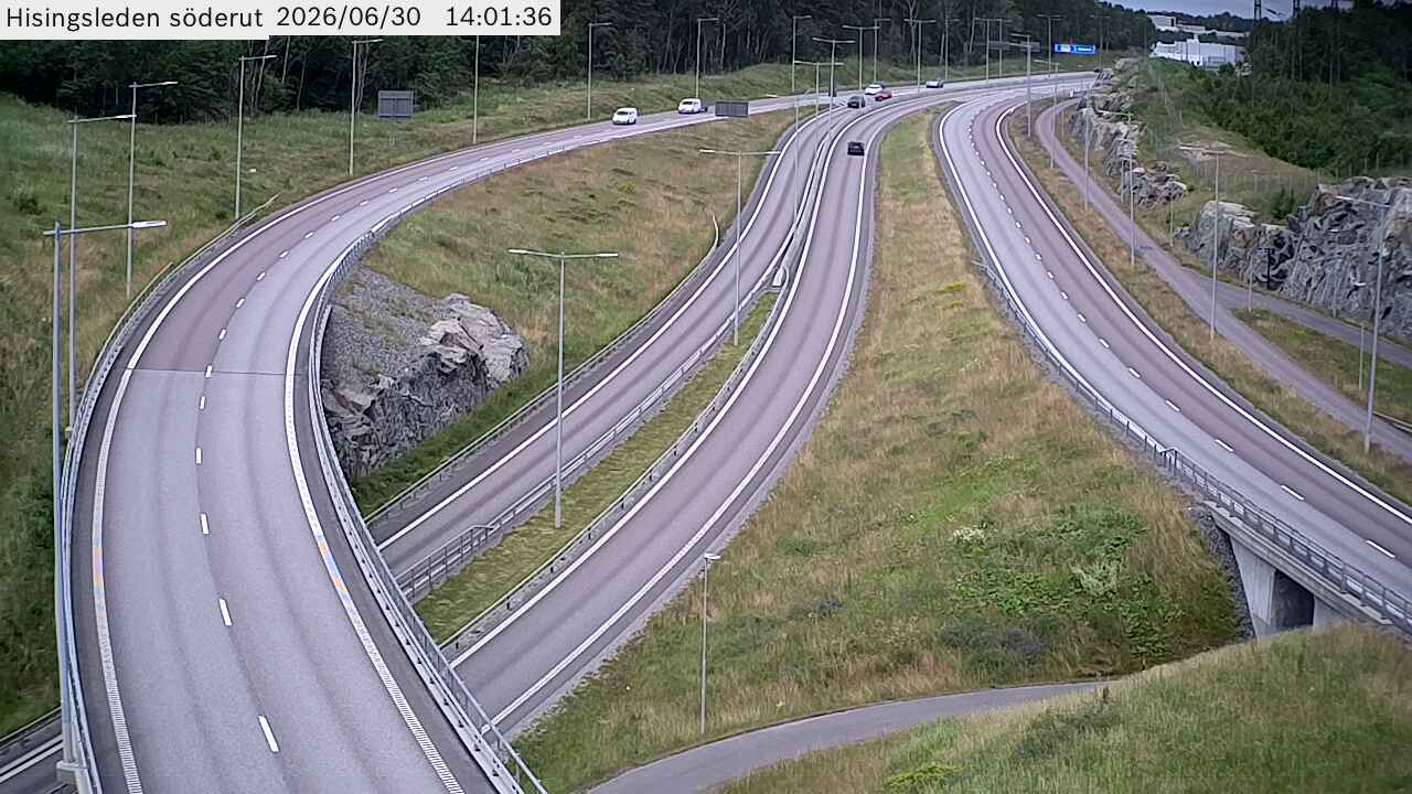 Hisingsleden söderut