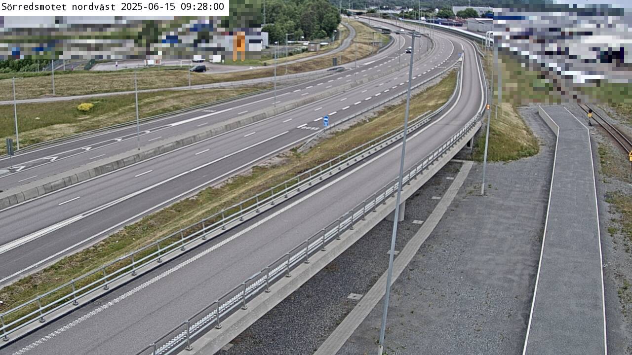 Trafikkamera - Sörredsmotet nordväst