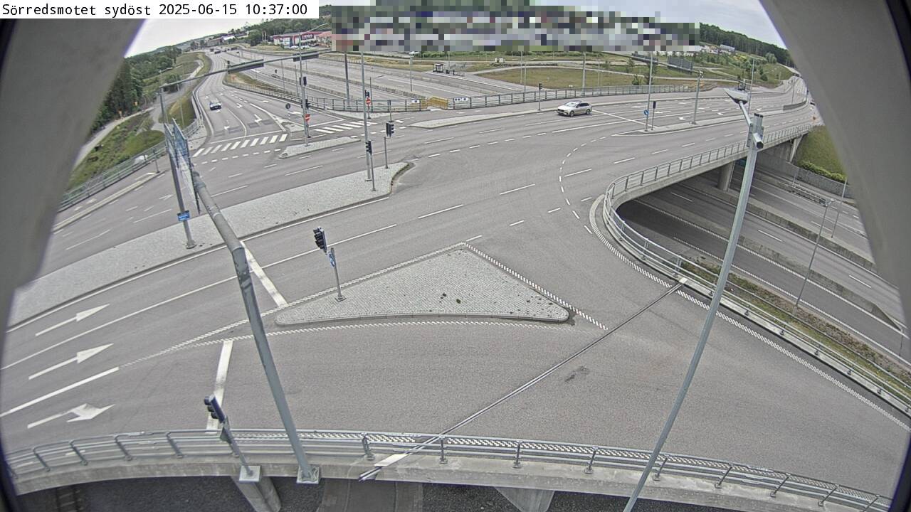 Trafikkamera - Sörredsmotet sydöst 