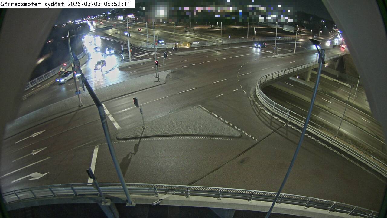 Vägkamera Sörredsmotet sydöst – Västra Hisingen, Göteborgs Stad, Västra Götalands län