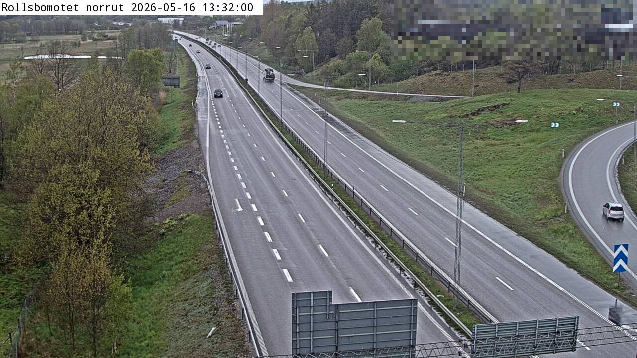 Rollsbomotet norrut