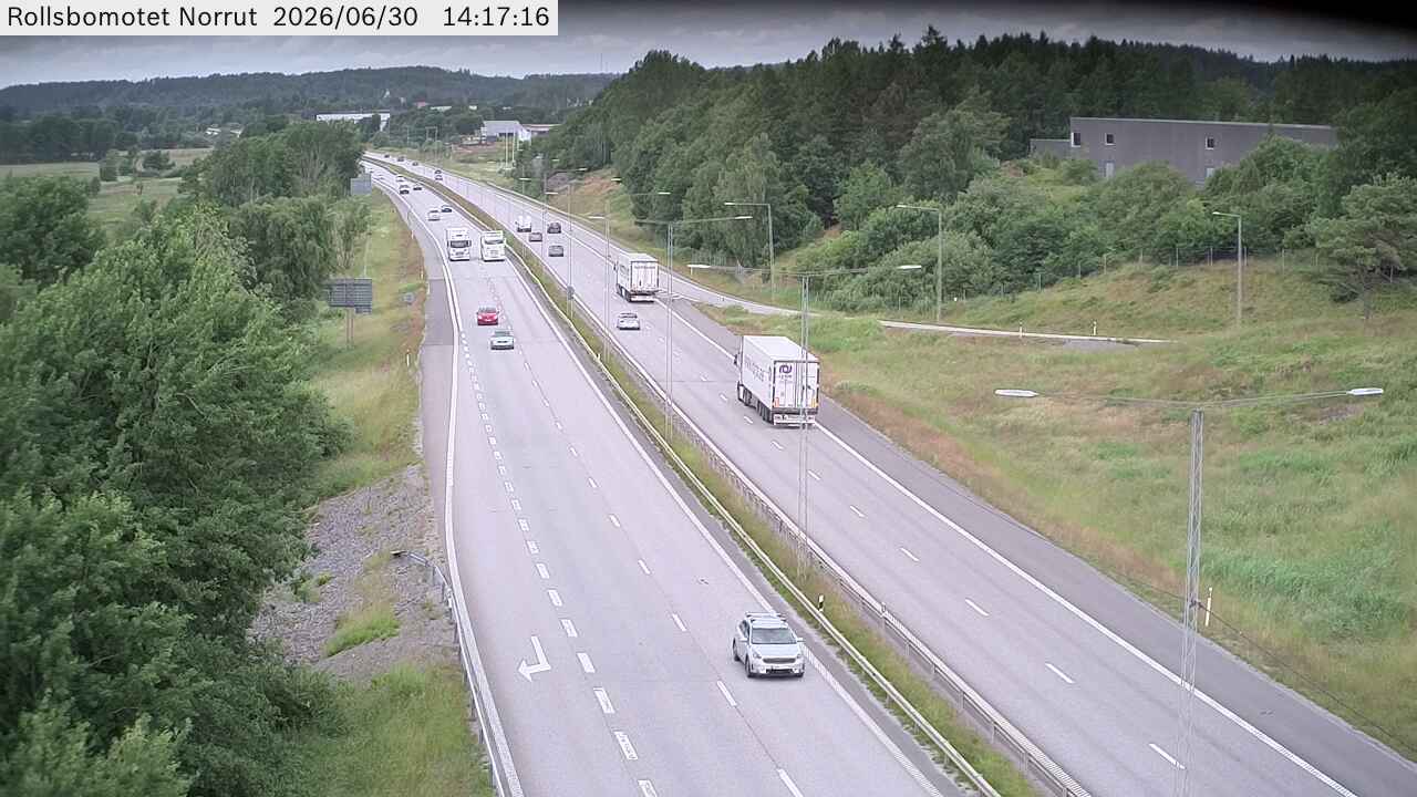 Rollsbomotet norrut