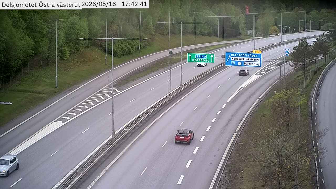 Delsjömotet Östra västerut