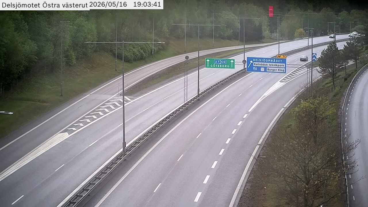 Delsjömotet Östra västerut