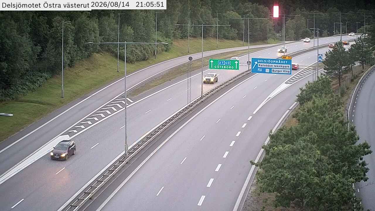 Delsjömotet Östra västerut