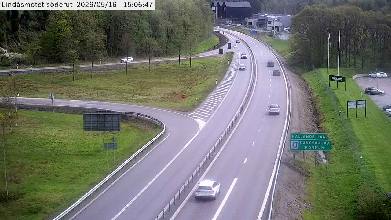 Lindåsmotet söderut