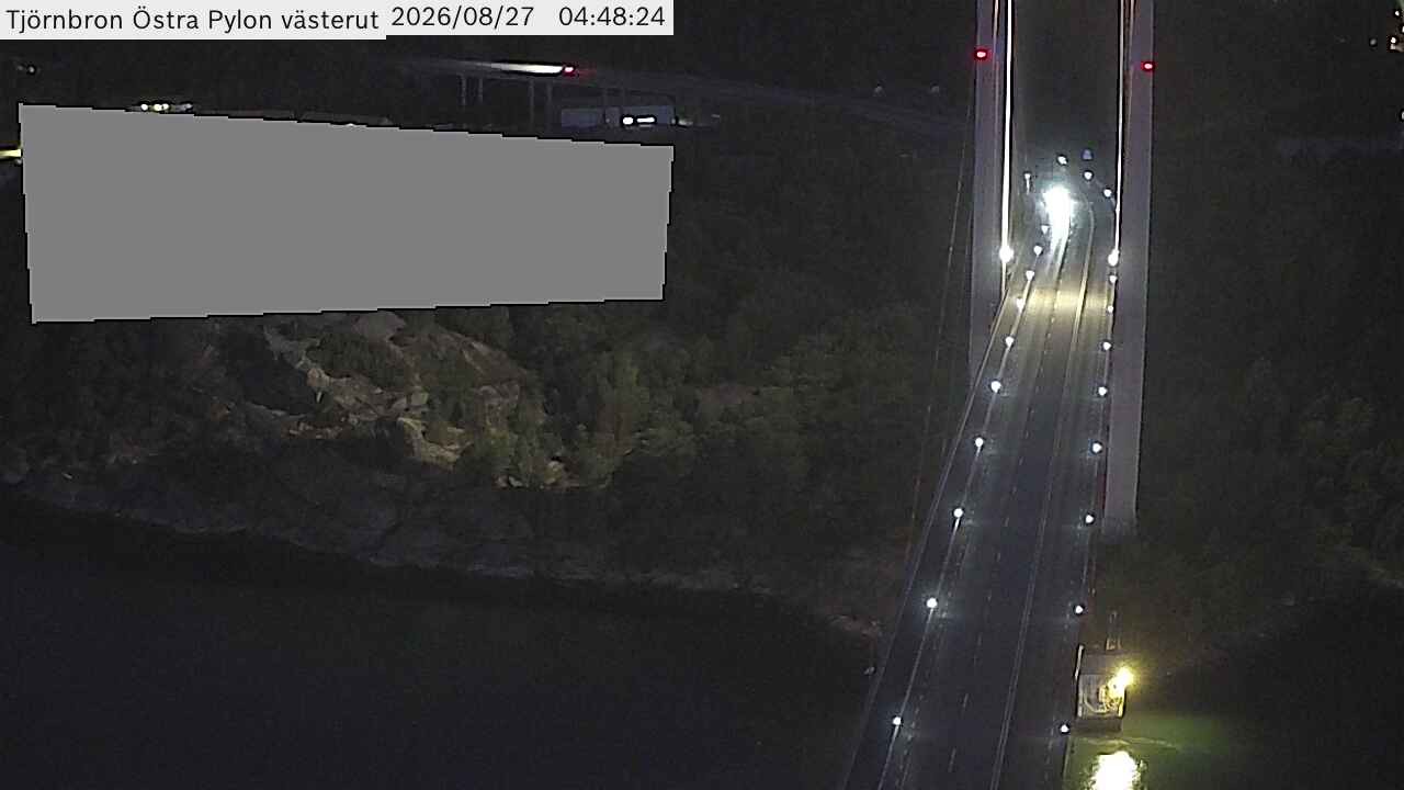 Webcam Tjörnbron, Stenungsund, Bohuslän, Schweden